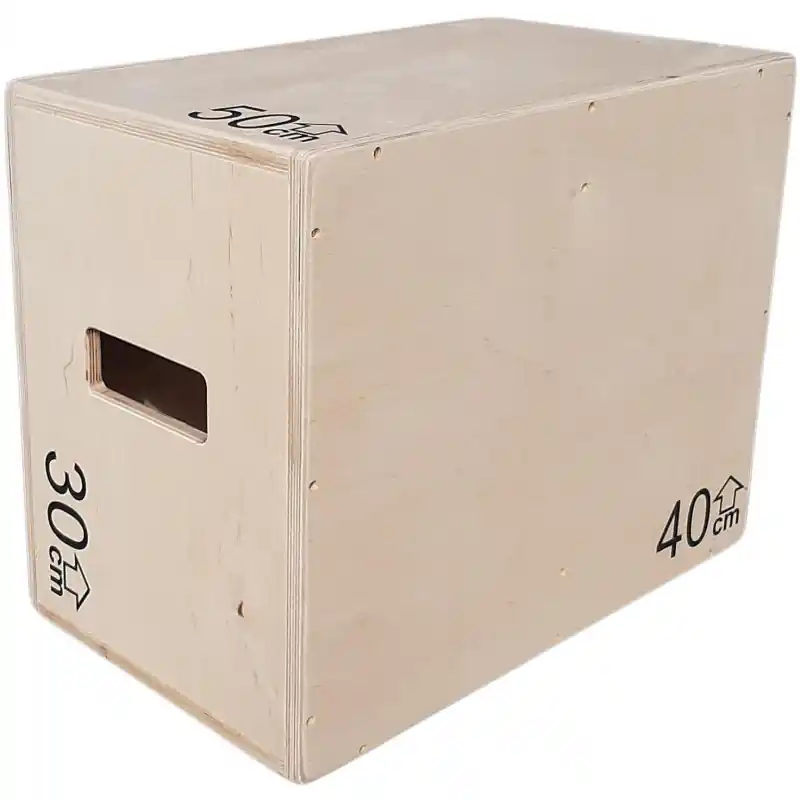 Dokud Zásoby Vydrží Tréninkový plyo box MASTER wood 50 x 40 x 30 cm