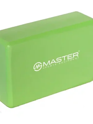 Poslední Šance Jóga kostka MASTER Yoga Block 23 x 15 x 7,5 cm - zelená