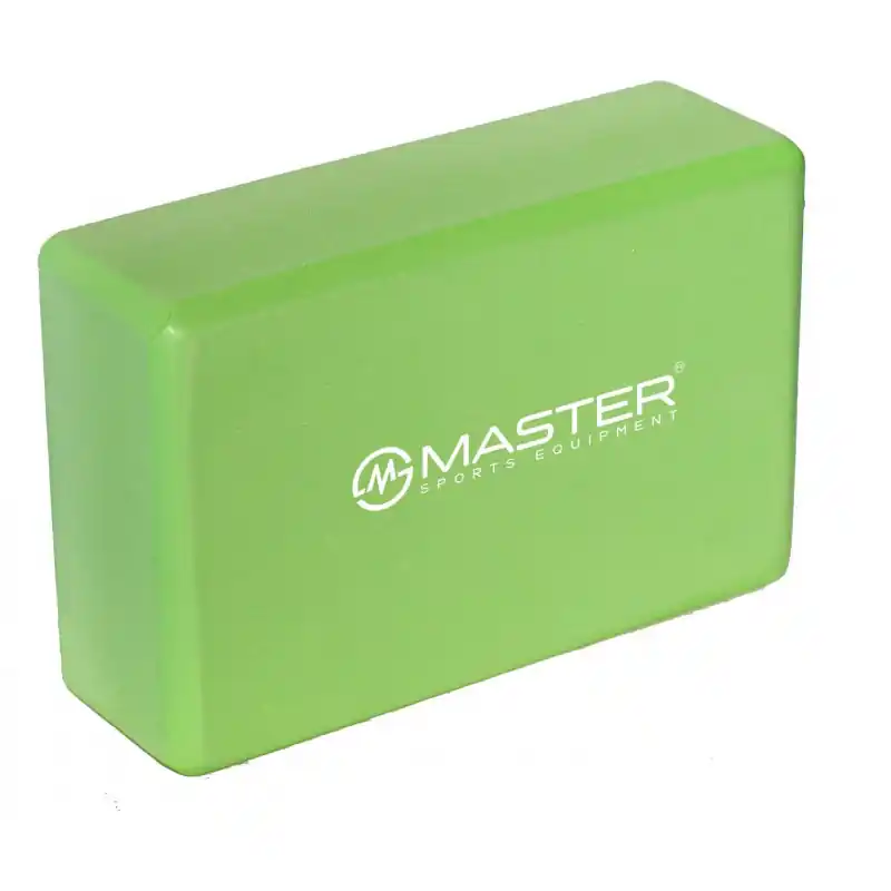 Poslední Šance Jóga kostka MASTER Yoga Block 23 x 15 x 7,5 cm - zelená