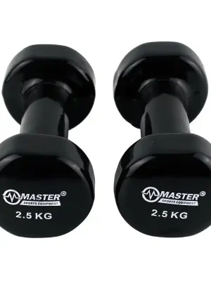 Novinka Vinylové činky MASTER 2 x 2,5 kg