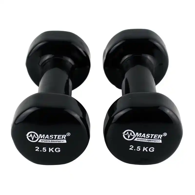 Novinka Vinylové činky MASTER 2 x 2,5 kg