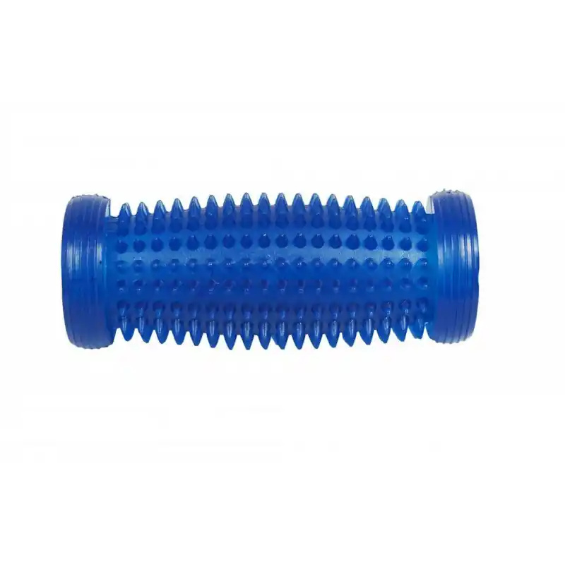 YATE Masážní váleček s bodlinkami 15 cm dutý s otvorem modrý Must-Have