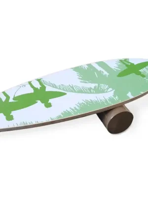 Pouze Dnes Balanční deska Trickboard MULTI FUN 75x28cm, světle zelená