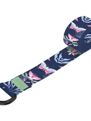 Spokey THE BLOOM BELT Pás na jógu, 240 cm Doprava Zdarma