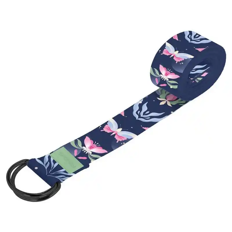 Spokey THE BLOOM BELT Pás na jógu, 240 cm Doprava Zdarma