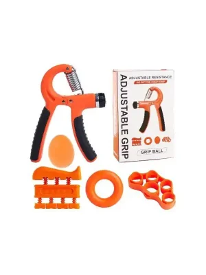 Grip 5 sada na posilování rukou oranžová balení 1 sada Originální