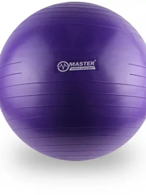 Gymnastický míč MASTER Super Ball průměr 55 cm - fialový Bezpečná Platba