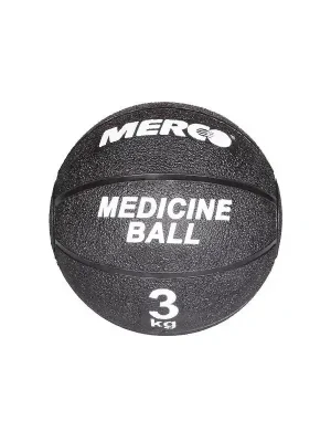 Novinka Black gumový medicinální míč hmotnost 3 kg
