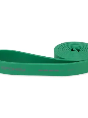 Spokey POWER HEAVY Posilovací guma, 20–30 kg, zelená Výhodná Nabídka