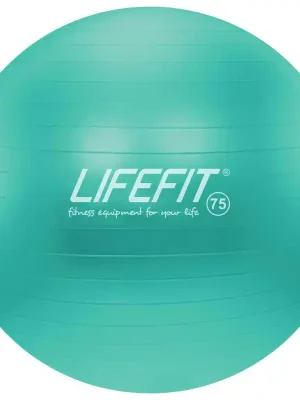 Gymnastický míč LIFEFIT® ANTI-BURST 75 cm, tyrkysový Akční Cena