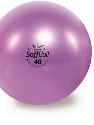 Ověřený LEDRAGOMMA TONKEY SOFFBALL Maxafe míč 40 cm, fialová, krabička