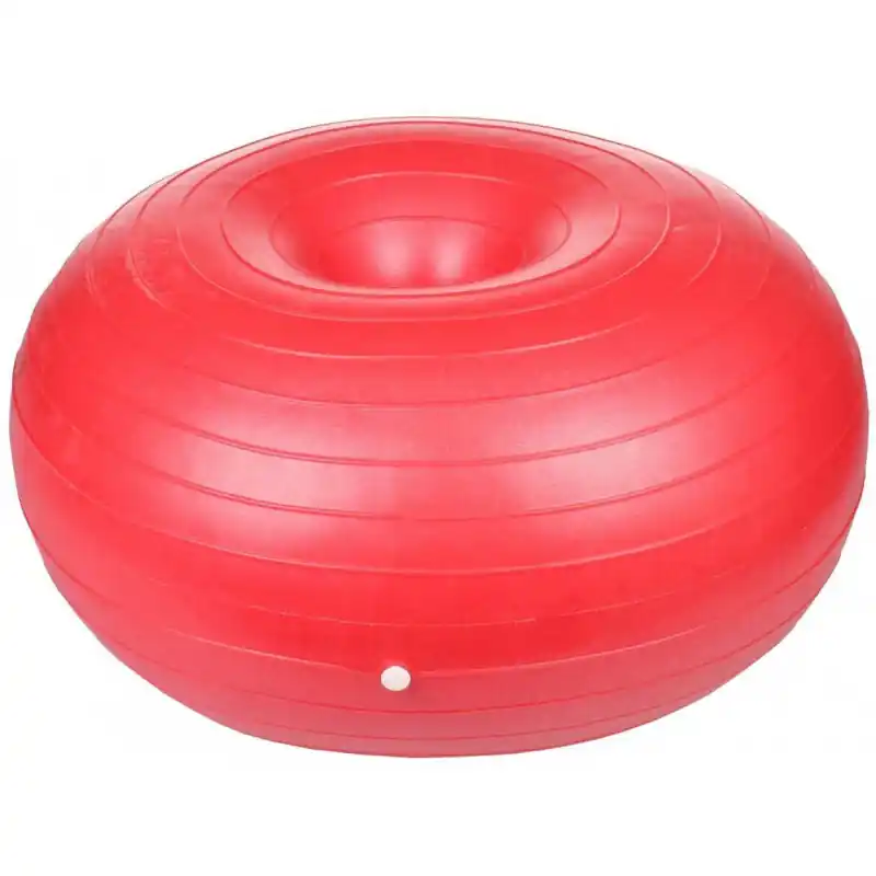 Donut 50 gymnastický míč červená balení 1 ks Cenově Výhodný