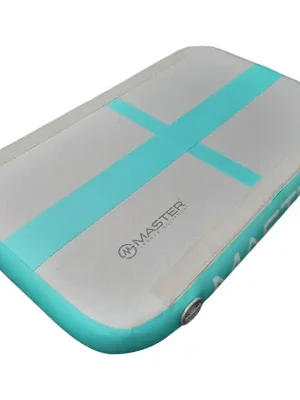 Doprava Zdarma Airboard MASTER odrazový můstek 60 x 100 x 10 cm - šedá - modrozelená