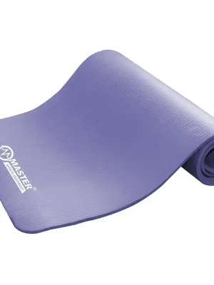 Podložka na cvičení MASTER Yoga NBR 10 mm - 183 x 61 cm - fialová Výhodná Nabídka