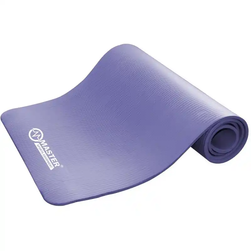 Podložka na cvičení MASTER Yoga NBR 10 mm - 183 x 61 cm - fialová Výhodná Nabídka