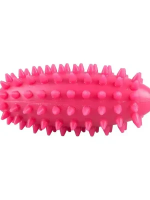 JAKOBS Masážní vajíčko s bodlinkami 11 cm plněné pískem 250g - růžová Akční Nabídka