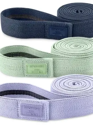 Spokey COTI FLEX SET Sada 3 posilovacích textilních gum Autentický