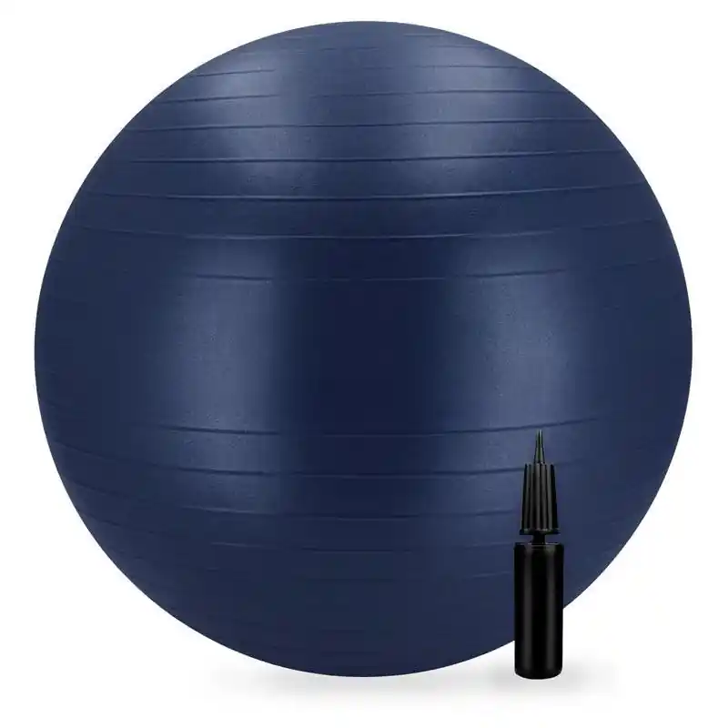 Spokey FITBALL Gymnastický míč, 65 cm, navy Značkový