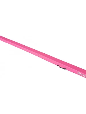Gymnastická kladina MASTER 360 x 10 cm EVA skládací - růžová Koupit Online