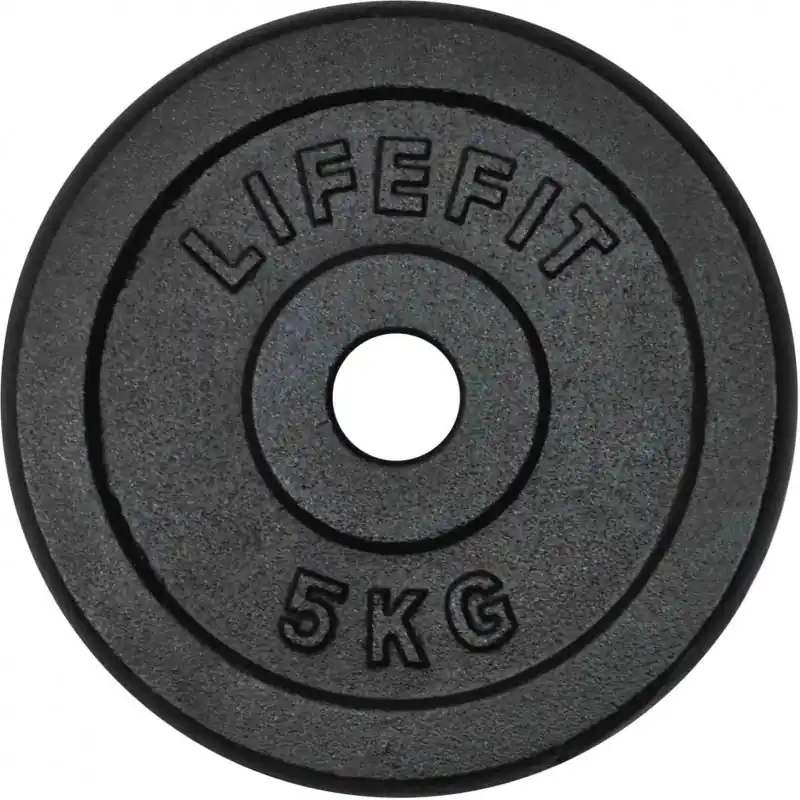Tovární Cena Kotouč LIFEFIT® 5kg, kovový, pro 30mm tyč