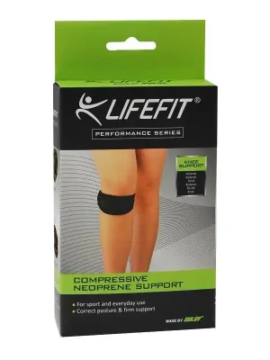 Nejprodávanější Neoprenová bandáž LIFEFIT® BN301 Patelární-Koleno páska