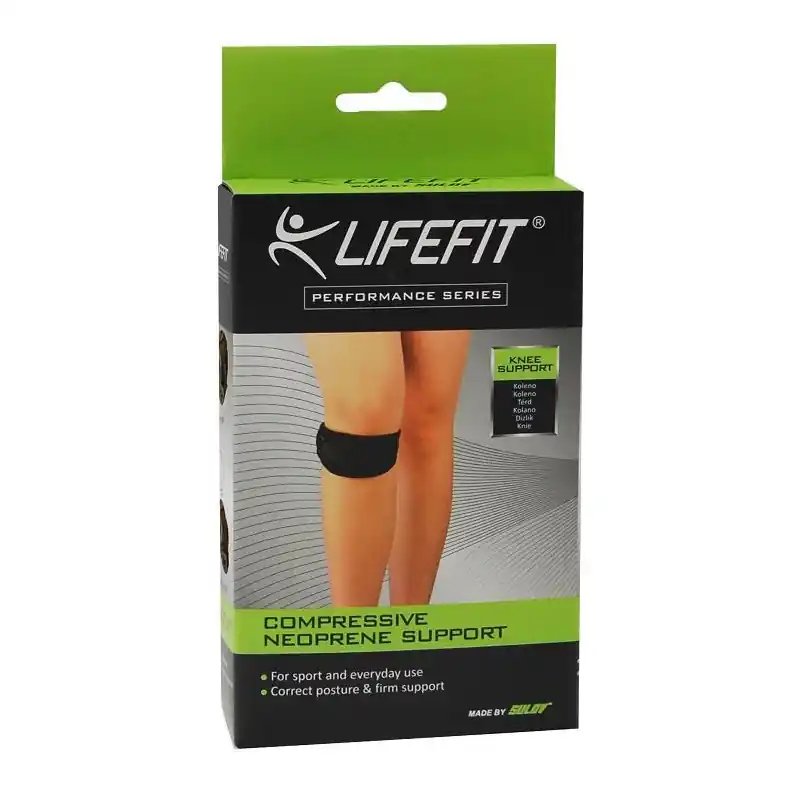 Nejprodávanější Neoprenová bandáž LIFEFIT® BN301 Patelární-Koleno páska