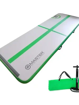 Objednat Nyní Airtrack MASTER nafukovací žíněnka 300 x 100 x 10 cm - šedá - zelená