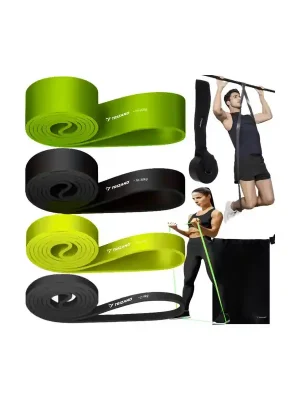 Sada cvičebních fitness gum - 4 ks. Trizand 24305 Levný