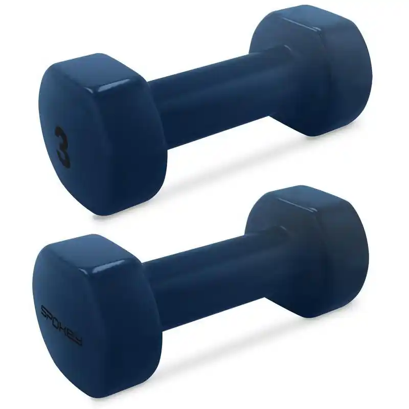 Spokey SHAPE Sada vinylových činek, 3 kg Sleva