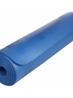 Levný Yoga NBR 10 Mat podložka na cvičení modrá