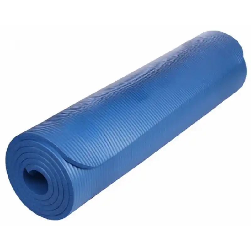Levný Yoga NBR 10 Mat podložka na cvičení modrá