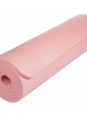 Levný Yoga NBR 15 Mat podložka na cvičení růžová