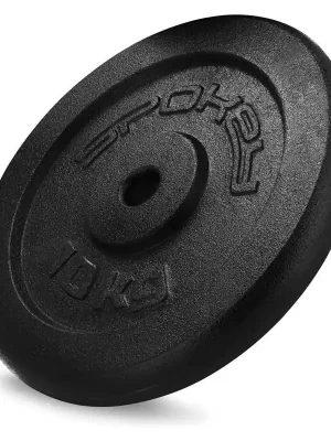 Spokey SINIS Litinový kotouč, 29 mm, 10 kg Doprava Zdarma