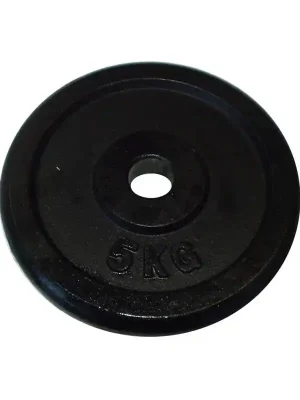 Litinový kotouč (závaží) na činky 5kg - 30mm Must-Have