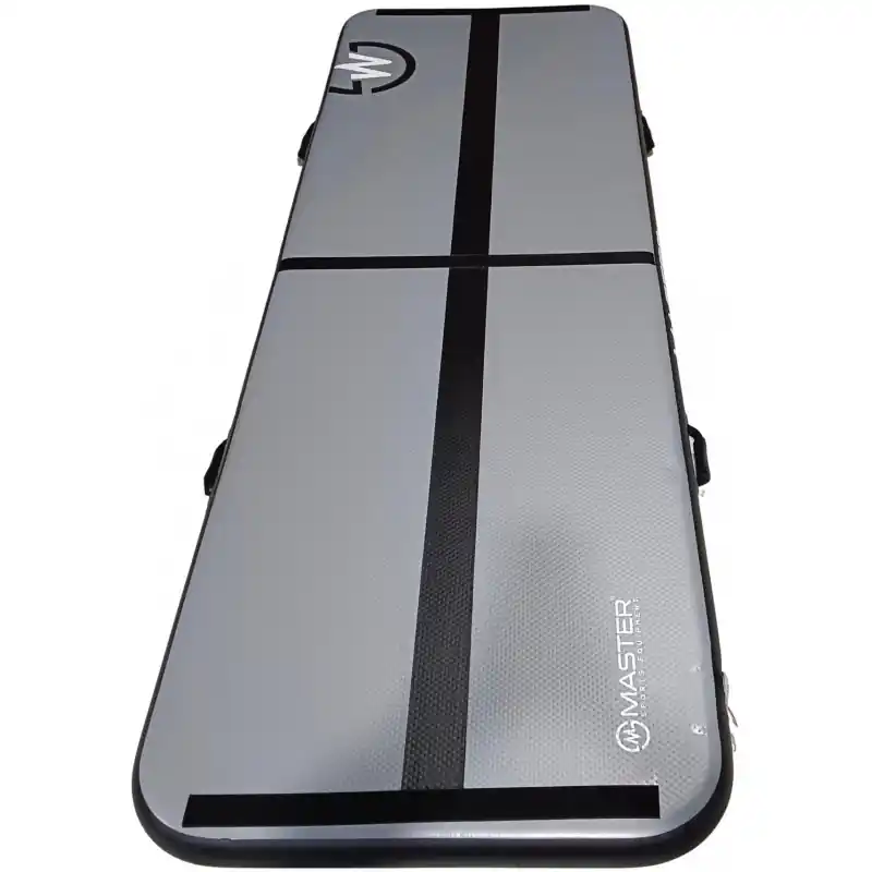 Vrácení Zdarma Airtrack MASTER nafukovací žíněnka 300 x 100 x 10 cm - antracit - černá