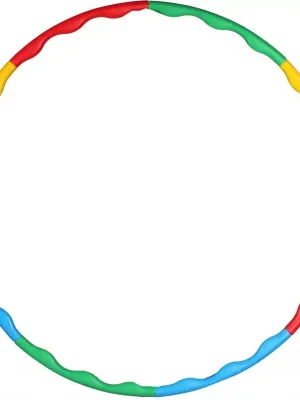 Kruh hula hoop rozkládací 8 částí průměr 90 cm Nízká Cena