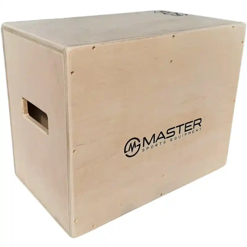 Tréninkový plyo box MASTER wood 75 x 60 x 50 cm Must-Have