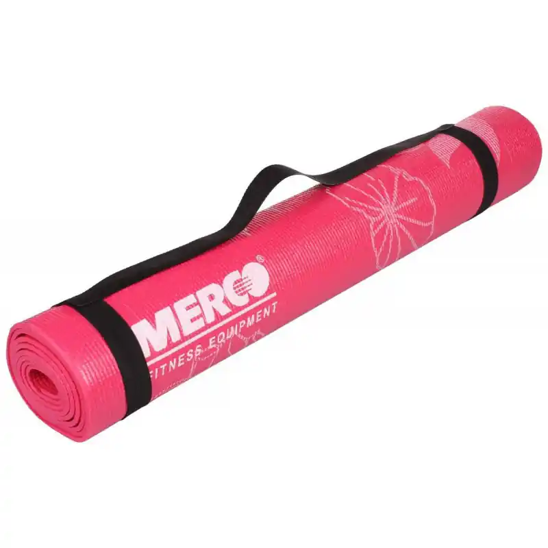 Časově Omezené Print PVC 4 Mat podložka na cvičení růžová