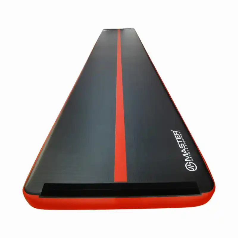 Airtrack MASTER nafukovací žíněnka 800 x 150 x 20 cm - černá - červená Nakupujte Hned