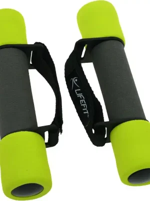 Činky molitanové s páskem LIFEFIT® PLUS 2 x 0,5 kg Super Cena