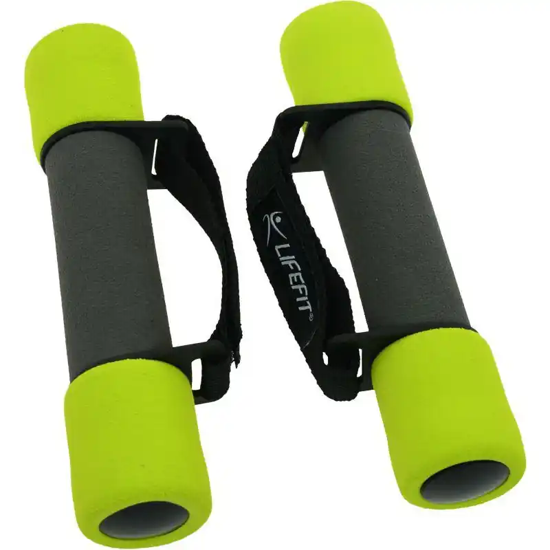 Činky molitanové s páskem LIFEFIT® PLUS 2 x 0,5 kg Super Cena