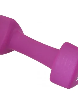 Neoprenová činka LIFEFIT® TRIANGLE 1 x 3,0 kg, bordó Aktuální