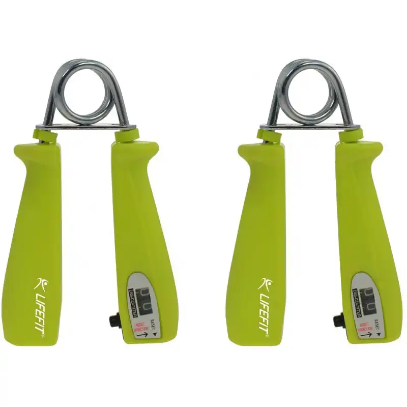 Posilovač prstů s mechanickým počítadlem LIFEFIT® MANUAL COUNTER, pár Výhodná Nabídka