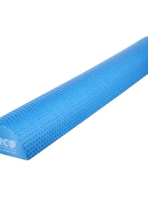 Yoga Roller F7 jóga pěnový půlválec modrá délka 90 cm Aktuální