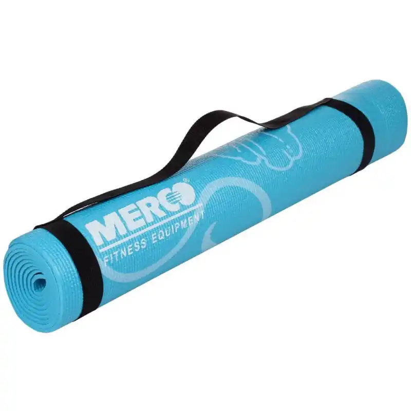 Print PVC 4 Mat podložka na cvičení modrá Cenově Výhodný