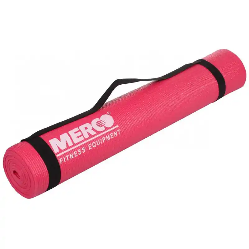 Yoga PVC 4 Mat podložka na cvičení růžová Autentický