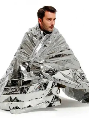 Termální hliníková fólie Meteor Silver 185 cm x 130 cm x 12 mm Jen Po Omezenou Doba