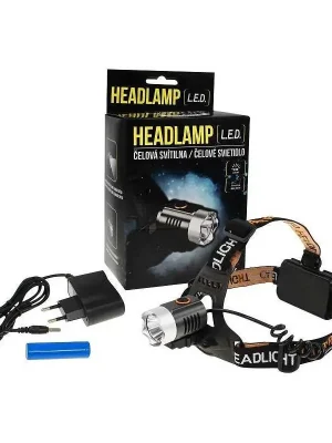 Autentický Čelovka CALTER PROFI nabíjecí, 5W-CREE, 400lum