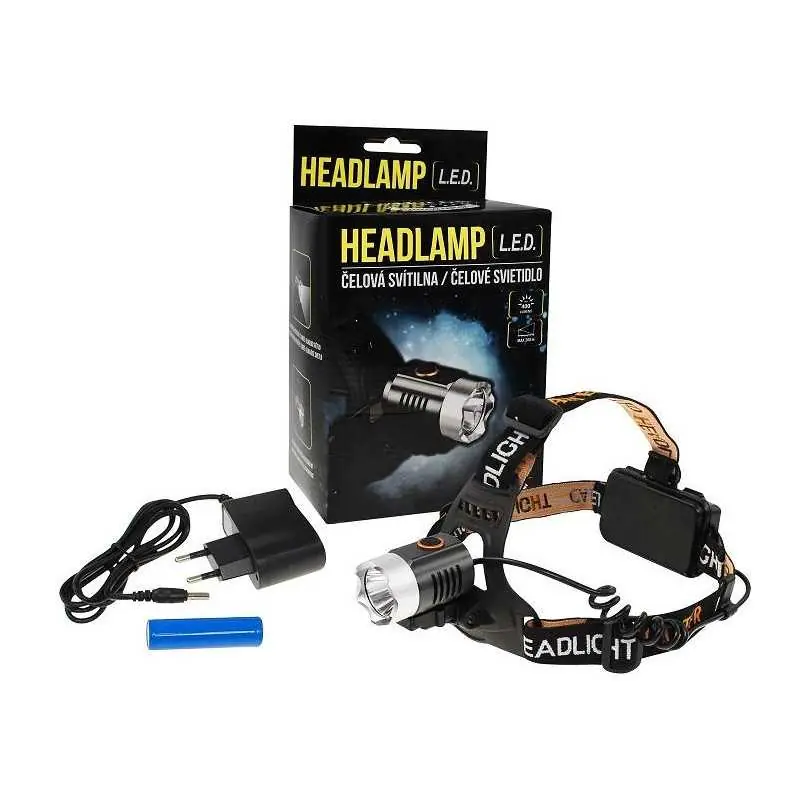 Autentický Čelovka CALTER PROFI nabíjecí, 5W-CREE, 400lum