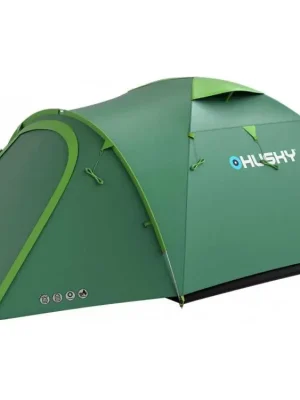 Cenově Výhodný Husky Turistický stan pro 3 osoby Bizon 3 Plus zelená